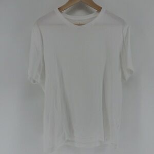 J. Crew White Short-Sleeve Crew Neck T-Shirt